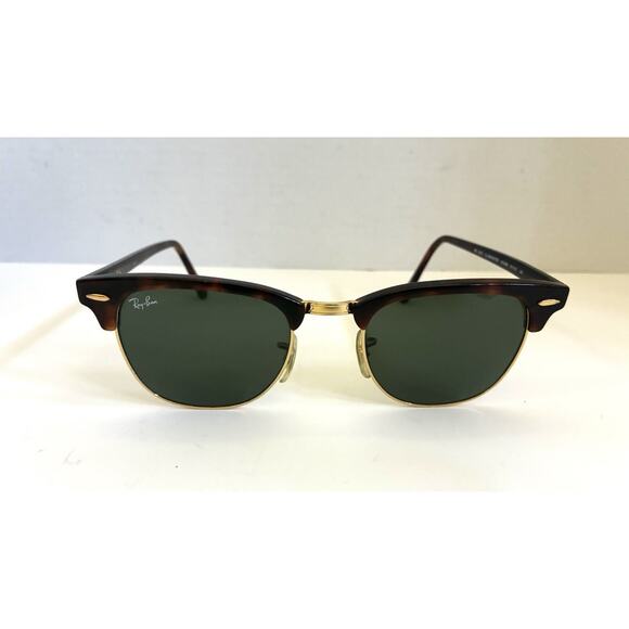 Ray-Ban RB3016 W0366 Havana Gold Clubmaster , Polarized G-15 Lens 51-21 - Picture 1 of 11